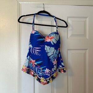 24th & Ocean Halter Tankini Top